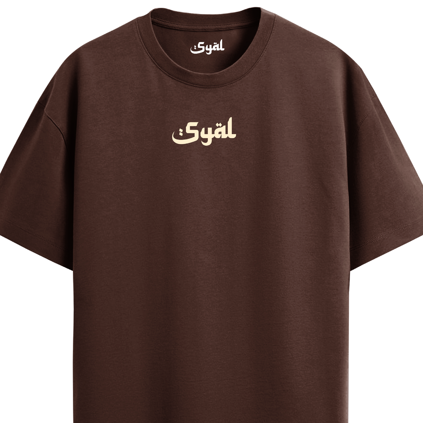 SACRED SOCIETY BROWN OVERSIZED T-SHIRT
