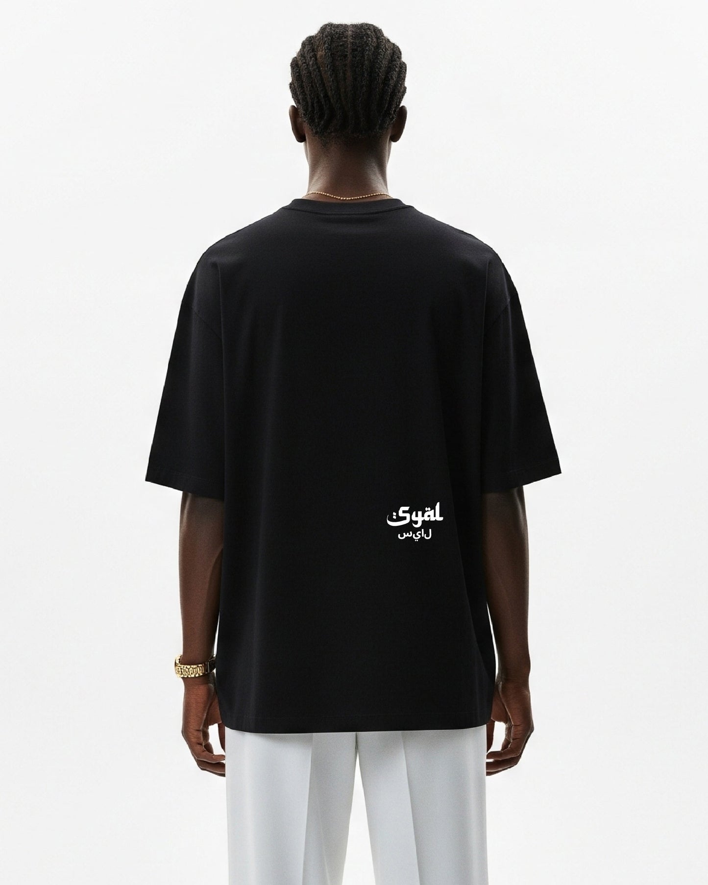 BASIC BLACK OVERSIZED T-SHIRT