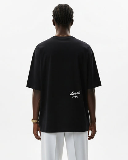 BASIC BLACK OVERSIZED T-SHIRT