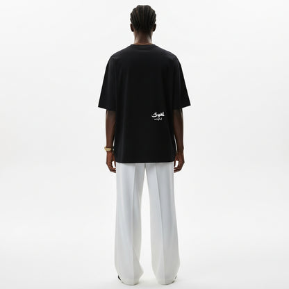 BASIC BLACK OVERSIZED T-SHIRT