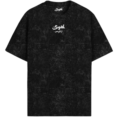 BASIC ACID WASH OVERSIZED T-SHIRT