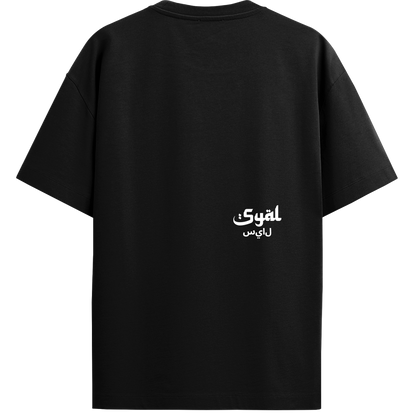 BASIC BLACK OVERSIZED T-SHIRT