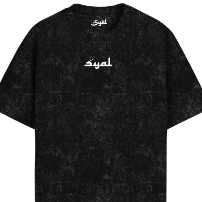 MOOSE CULTURE ACID WASH OVERSIZED T-SHIRT