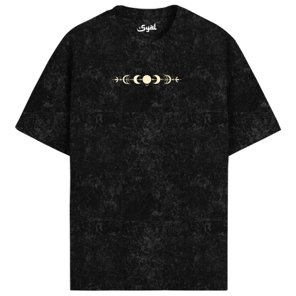 TIGER ACID WASH OVERSIZED T-SHIRT