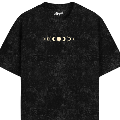 TIGER ACID WASH OVERSIZED T-SHIRT