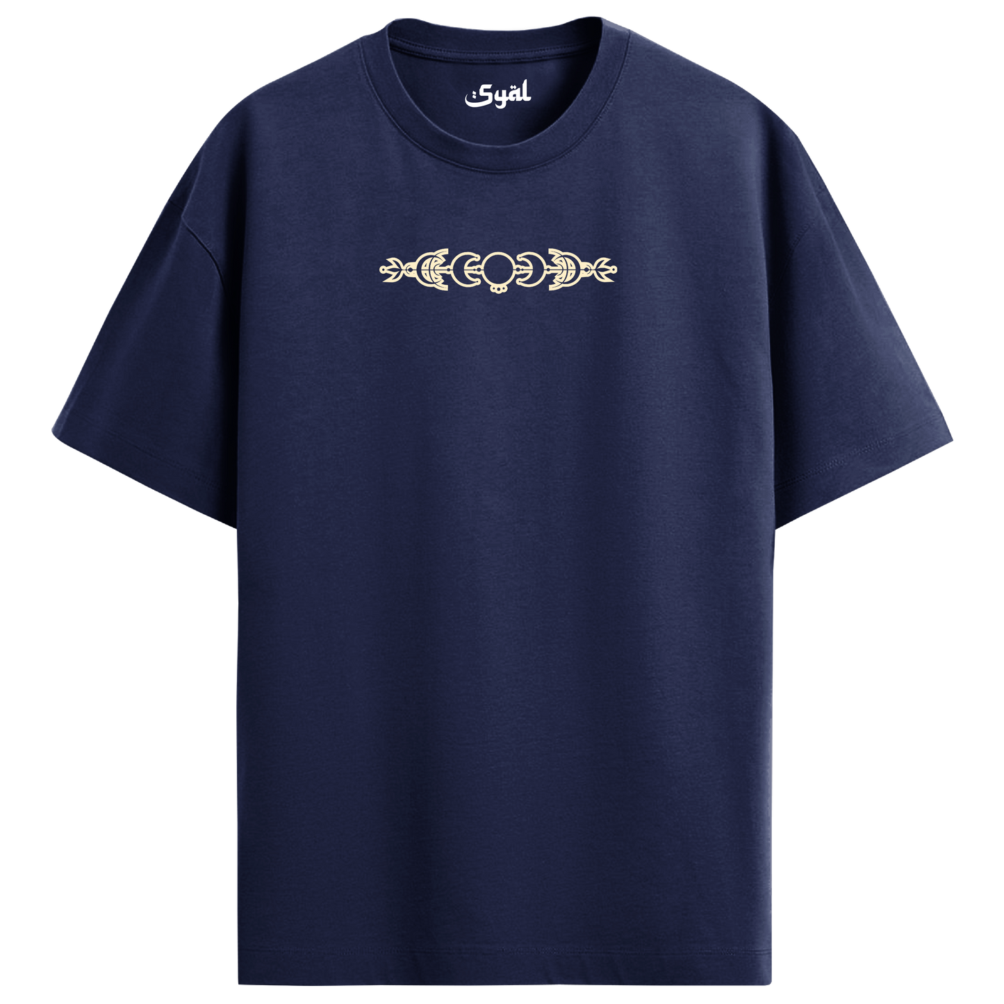 TIGER NAVY BLUE OVERSIZED T-SHIRT