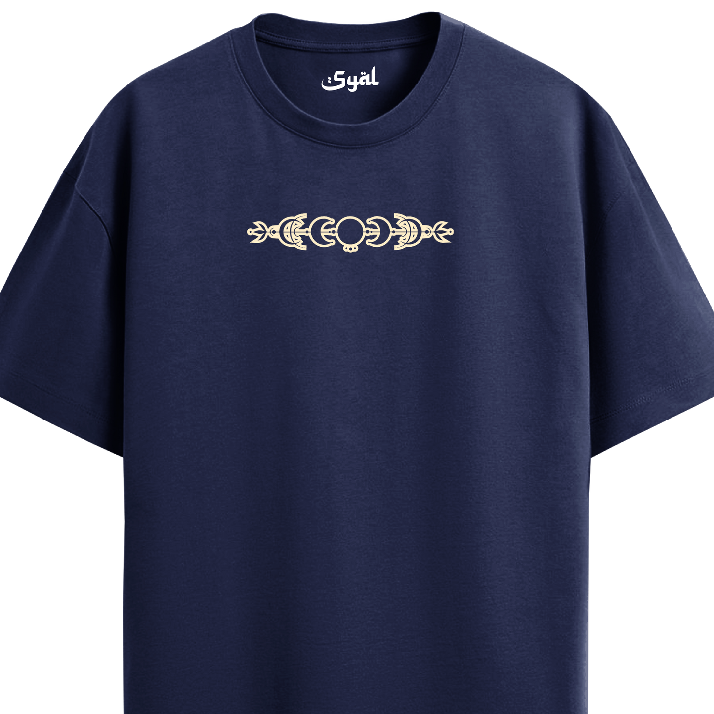TIGER NAVY BLUE OVERSIZED T-SHIRT